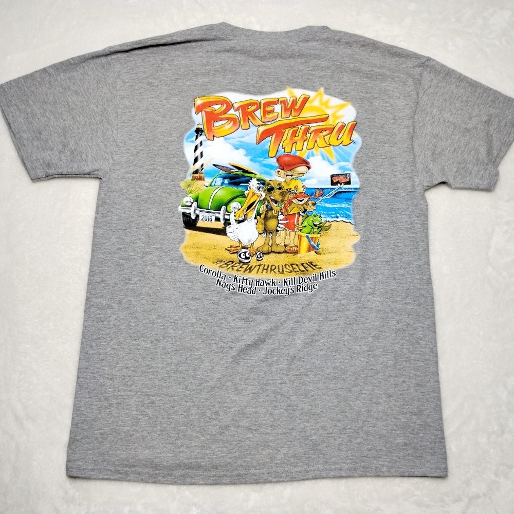 Brew Thru t-shirt size large